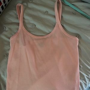 Pink tank top